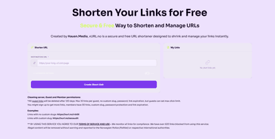 SHORTEN URLS XURLNO scaled